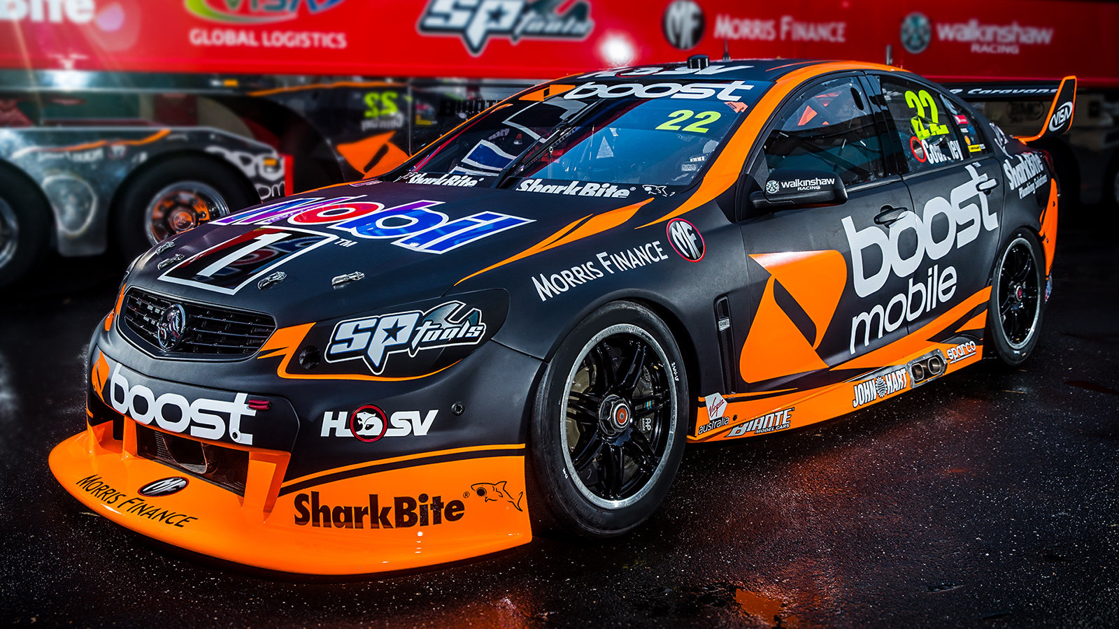 Car #22 turns orange thanks to Boost Mobile