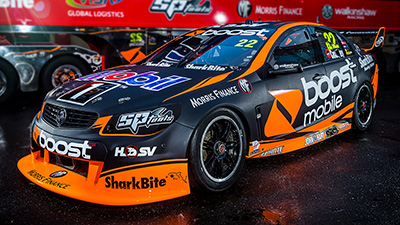 Car #22 turns orange thanks to Boost Mobile: Read More